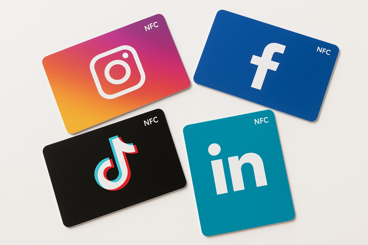 Social Media NFC Cards
