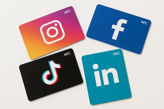 Social Media NFC Cards